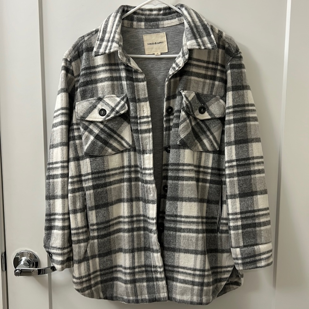 Like new!! Thread & Supply Shacket